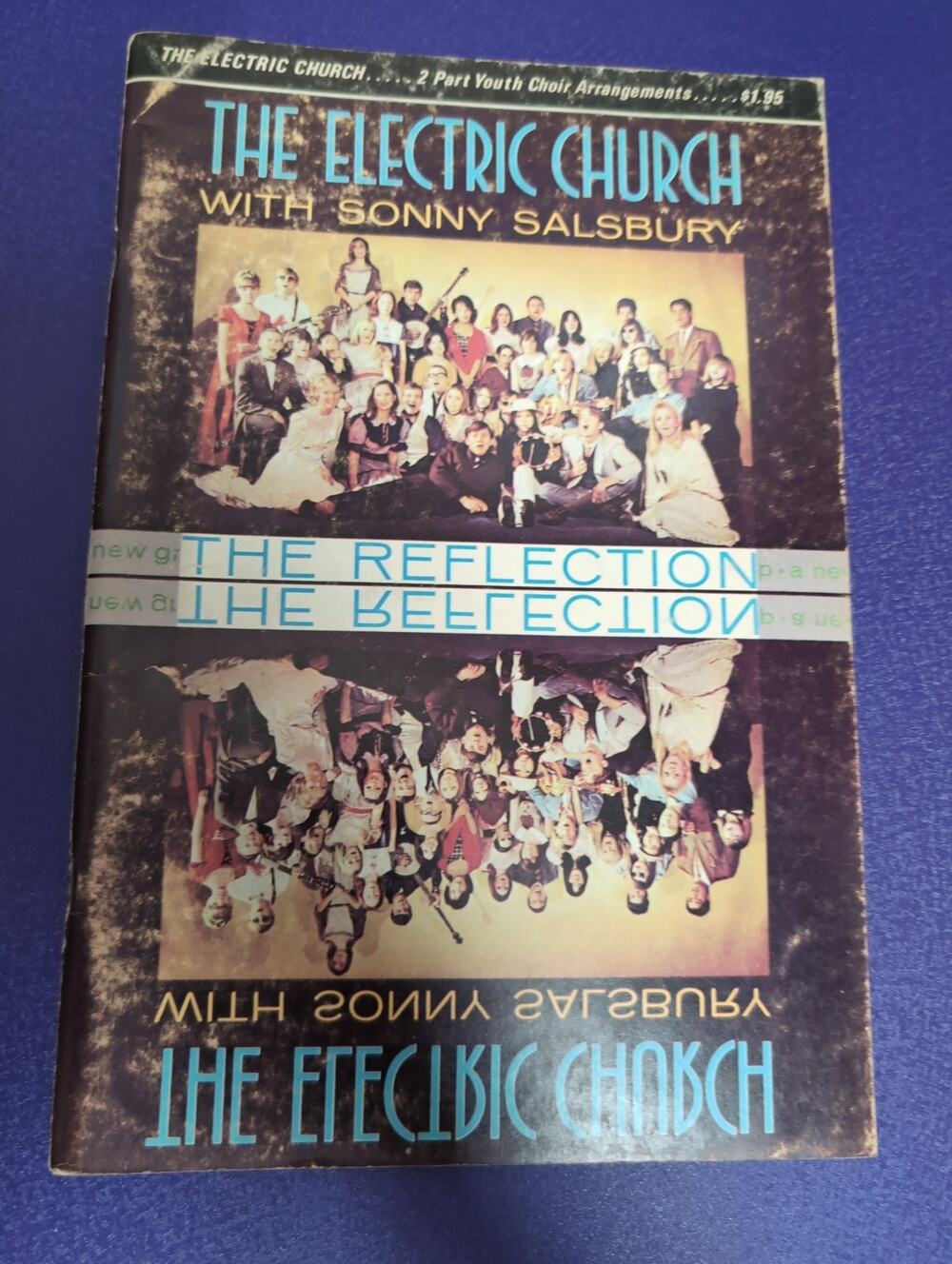 Vintage 1969 THE ELECTRIC CHURCH Sonny Salsbury Choir Songbook The Reflection...